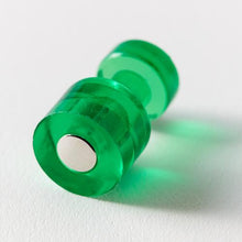 将图像导入到图库查看器中TRUSCO彩色磁性别针黄10个装