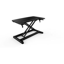 画像をギャラリービューアに読み込む, TRUSCO ガス圧式卓上PCデスク アルコーヴ 黒 720X415