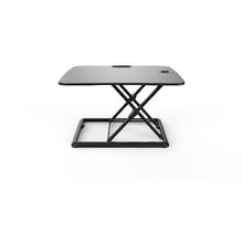 画像をギャラリービューアに読み込む, TRUSCO ガス圧式卓上PCデスク ウルトラスリム 黒 660X470