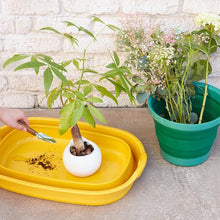 Tải hình ảnh vào trình xem thư viện, Xô gấp TRUSCO xanh 8L