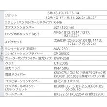 画像をギャラリービューアに読み込む, TONE ツールセット 差込角12.7mm 46点セット