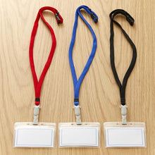 โหลดรูปภาพลงในโปรแกรมดูแกลเลอรี ทรุสโก้ ป้ายชื่อหมุนได้ ขนาดนามบัตร ชนิดเชือก สีแดง