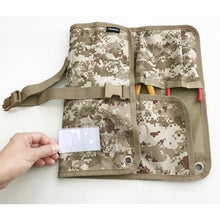 Load image into gallery viewer, TRUSCO digital desert camouflage tool roll 460x320 10 pockets