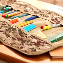 Load image into gallery viewer, TRUSCO digital desert camouflage tool roll 670X355 22 pockets