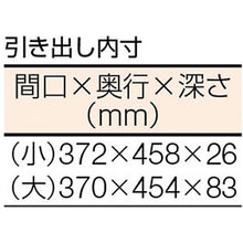 画像をギャラリービューアに読み込む, TRUSCO TW型作業台 1800X750XH740 3段・4段引出付
