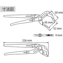 画像をギャラリービューアに読み込む, エビ ネジアンギラス ハイブリッドポンプラタイプ 225mm