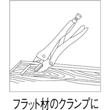 画像をギャラリービューアに読み込む, エビ バイスプライヤ ストレートタイプ 216mm