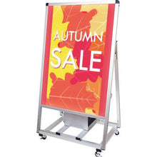 Load image into gallery viewer, TOKISEI varius stand signboard battery LED A1 one side
