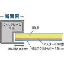 Load image into gallery viewer, TOKISEI Balius stand signboard LED A2 single-sided outdoor use