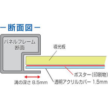 Load image into gallery viewer, TOKISEI Balius stand signboard LED A2 double-sided outdoor use