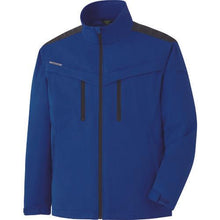 画像をギャラリービューアに読み込む, ミドリ安全 VERDEXCEL ストレッチ防寒ジャンパー VE2003 上 ロイヤルブルー 4L