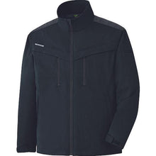 画像をギャラリービューアに読み込む, ミドリ安全 VERDEXCEL ストレッチ防寒ジャンパー VE2009 上 ブラック L