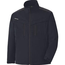 画像をギャラリービューアに読み込む, ミドリ安全 VERDEXCEL ストレッチ防寒ジャンパー VE2009 上 ブラック SS