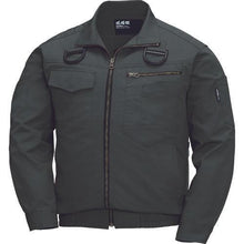 画像をギャラリービューアに読み込む, ジーベック 空調服 綿薄手現場服ヘリンボンフルハーネス仕様空調服XE98102-62-S