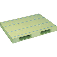 Load image into gallery viewer, NPC plastic pallet ZD-1114E single-sided two-way insert light green