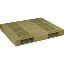 Load image into gallery viewer, NPC plastic pallet ZR-110130E double-sided bidirectional light green