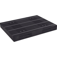 Load image into gallery viewer, NPC plastic pallet ZR-110140E-RR double-sided two-way insertion black
