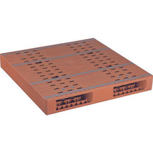 Load image into gallery viewer, NPC plastic palette ZR-1111E double-sided two-way insert brown