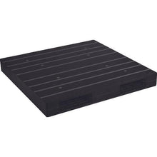 Load image into gallery viewer, NPC plastic pallet ZR-122122WE double-sided two-way insertion black