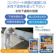 画像をギャラリービューアに読み込む, アトムペイント　水性コンクリート床用　フロアトップ　＃１５ライムグリーン　１４Ｌ　  00001-16143  ATOMPAINT
