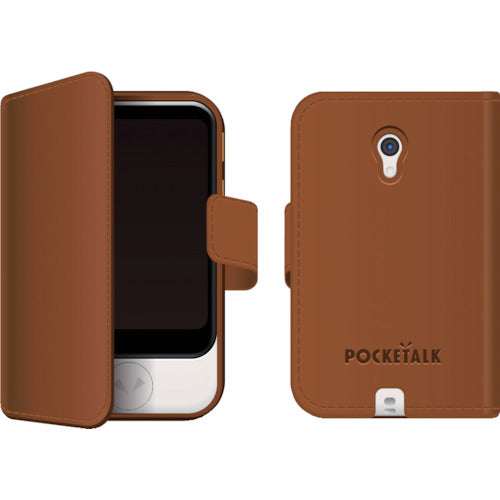 SOURCENEXT POCKETALK S เคสโน้ตบุ๊กเฉพาะ สีน้ำตาล PTS-NBR SS103ZV SOURCENEXT