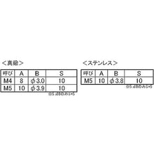 画像をギャラリービューアに読み込む, ＳＵＮＣＯ　ニッケルＢＳ　丸皿（脱落防止ビスス　５×２５（Ｓ＝１０　（６００本入）　  0001J0520050025005  SUNCO

