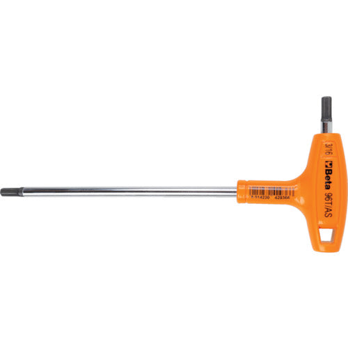 Cờ lê lục giác tay cầm chữ T Beta inch size 96T/AS 1/4 236 x 106mm 960676 Beta