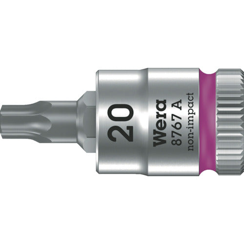 Ｗｅｒａ　８７６７Ａ　サイクロップビットソケット　ＴＸ２０ｘ２８ｍｍ　  3391  Wera