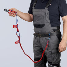 画像をギャラリービューアに読み込む, ＫＮＩＰＥＸ　落下防止ストラップ　カラビナ付き　  005005TBK  KNIPEX
