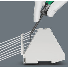 画像をギャラリービューアに読み込む, Ｗｅｒａ　３３８　端子ブロック用引き抜き工具（スプリング接続用）先端０．６×３．５　  8102  Wera
