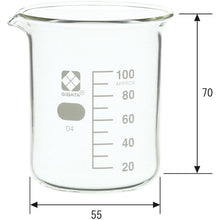 Tải hình ảnh vào trình xem thư viện, SIBATA Cốc 100ml 010020-100A SIBATA
