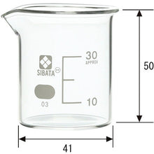 โหลดรูปภาพลงในโปรแกรมดูแกลเลอรี SIBATA บีกเกอร์ 30mL 010020-30A SIBATA
