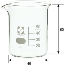 โหลดรูปภาพลงในโปรแกรมดูแกลเลอรี SIBATA บีกเกอร์ 50mL 010020-50A SIBATA
