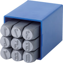 Load image into gallery viewer, GRAVUREM English Letter Engraving Set Round STANDARD A-Z 10mm 1110000
