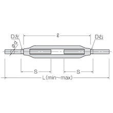 Tải hình ảnh vào trình xem thư viện, KONDOTEC Bộ khung thẳng khóa xoay TB-S/S Vải W5/8 011A2ASS16 KONDOTEC
