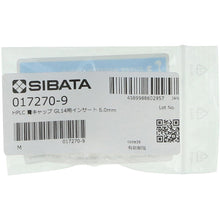 画像をギャラリービューアに読み込む, ＳＩＢＡＴＡ　インサート　ねじ口びん２．３ポートキャップ用　６．０ｍｍ　  017270-9  SIBATA
