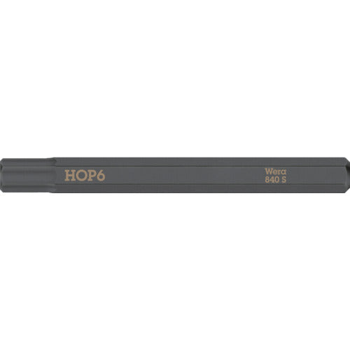 Ｗｅｒａ　貫通専用差替ビット　対辺６．０ｍｍ　  18153  Wera