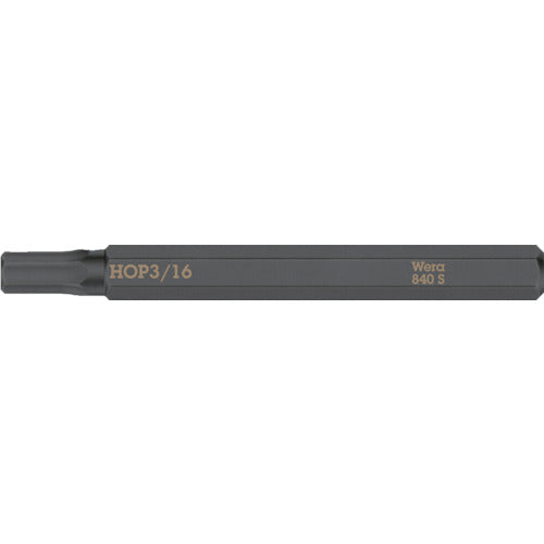 Ｗｅｒａ　貫通専用差替ビット　インチサイズ　対辺３／１６　  18156  Wera