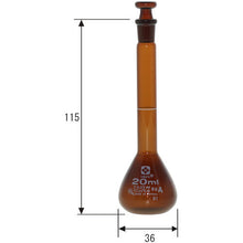 โหลดรูปภาพลงในโปรแกรมดูแกลเลอรี SIBATA ขวดปริมาตรชา SUPER TOOL เกรด 20ml 020070-20 SIBATA
