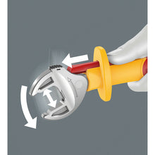 画像をギャラリービューアに読み込む, Ｗｅｒａ　６００４　絶縁自動調整式モンキーラチェットスパナ　口開き１３−１６ｍｍ　  20152  Wera
