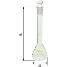 โหลดรูปภาพลงในโปรแกรมดูแกลเลอรี SIBATA ขวดปริมาตร CUSTOM A 10mL 026050-10 SIBATA
