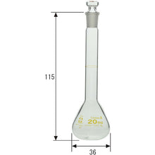 โหลดรูปภาพลงในโปรแกรมดูแกลเลอรี SIBATA ขวดปริมาตร CUSTOM A 20mL 026050-20 SIBATA
