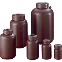 画像をギャラリービューアに読み込む, サンプラ　ＰＥ広口遮光瓶　１００ｍｌ　（２００個入）　  02910C  SANPLA
