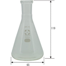 画像をギャラリービューアに読み込む, ＳＩＢＡＴＡ　ＳＰＣ三角フラスコ　１９　１００ｍｌ　  030150-19100  SIBATA
