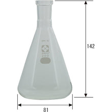 画像をギャラリービューアに読み込む, ＳＩＢＡＴＡ　ＳＰＣ三角フラスコ　１９　２００ｍｌ　  030150-19200  SIBATA

