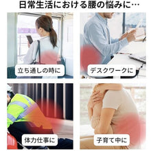 Load image into gallery viewer, Taketora Lumbar Support Belt Runback Soft II White LL 34235 Taketora
