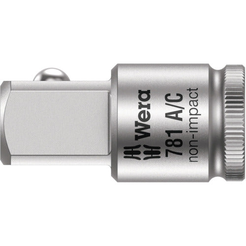 Ｗｅｒａ　７８１／Ａ　ソケットアダプター　１／２　１／４　  42671  Wera