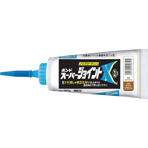 Konishi Construction Sealant Bond SUPER TOOL Joint X Light Brown 500g 5810 KONISHI