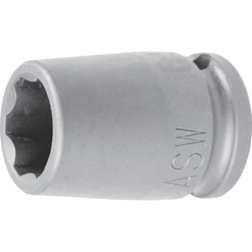 ASW Magnetic impact socket, 13mm, 9.5mm drive, 71103 ASW