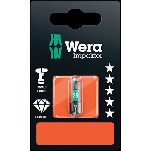 Ｗｅｒａ　【売切廃番】８６７／１　ＩＭＰ　ＤＣ　インパクトトルクスビット　ＴＸ２０　  73924  Wera